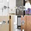 Single Cylinder Deadbolt Round Door Lock Front Door Locks Zinc