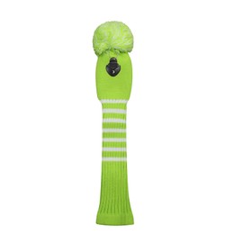 Scott Edward Head Covers for Golf Clubs, for Fairway Wood Hybrid (UT), with Rotating Number Tags (Lime Green, Fairway)