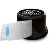 Shave Factory Neck Paper Strip Dispenser, Black, 1 Count