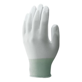 Showa Gloves [Low Dust] B0510 New Palm Fit Gloves, White, Size M, 1 Pair