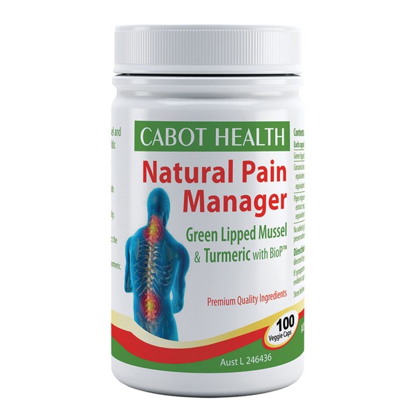 Cabot Health Natural Pain Manager 100 caps