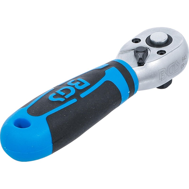 BGS 643 Mini Reversible Ratchet Output, External Square 10 mm