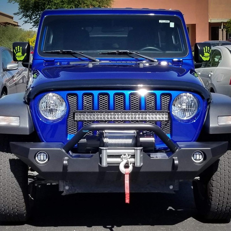 Nilight - 60007C-A 25" 162W Led Light Bar Flood Spot