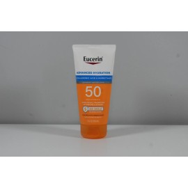 Eucerin Advanced Hydration + Hyaluronic Acid & Humectants lotion SPF 50 12/25