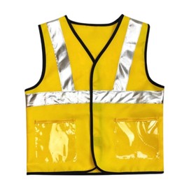 LOVIVER Engineer Children Vest Kids Worker Costume Worker Role Birthday Gift Kids Builder Career Outfit for Kids Age 3-10 Years Child