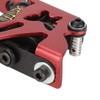10 Wraps Coil Tattoo Machine Iron Frame Red Hollow Butterfly