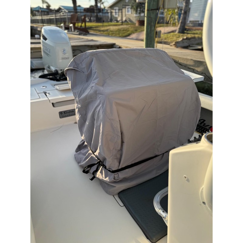 900D Boat Center Console Cover for Outdoor Storage with Large