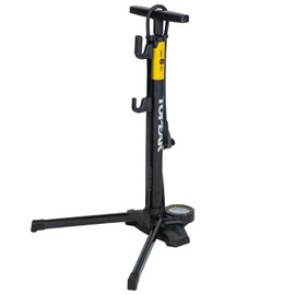 Topeak Transformer Urban EX 15700130 Pump Steel / Aluminium / Fibreglass / Colour: Black and Yellow Max. Pressure: up to 8 Bar (120 PSI), Hose: 100 cm, Size 65.9 x 42.6 x 48.9 cm