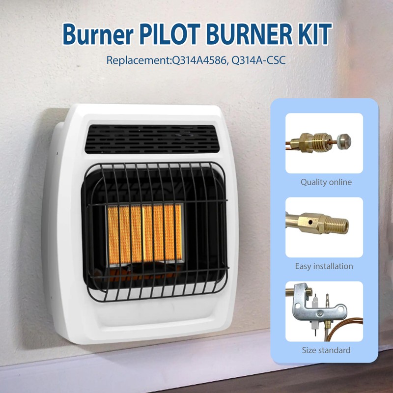 ActyGo Replacement Vent Free Propane Gas Wall Heaters Pilot ODS