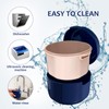 DIDATOOL Denture Cup, Denture Bath, Denture Cups for Soaking Dentures,