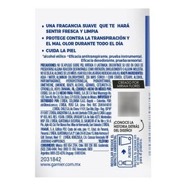 Desodorante Garnier Obao Tatto Dama Roll On 65 Gr