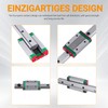 CNCYEAH MGN9H Mini Linear Guide Rails, 300/350/400/500/550 mm Linear Sliding