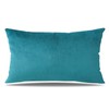 Artscope Luxury Velvet Cushion Covers Decorative Lumbar Pillowcases Soft Solid