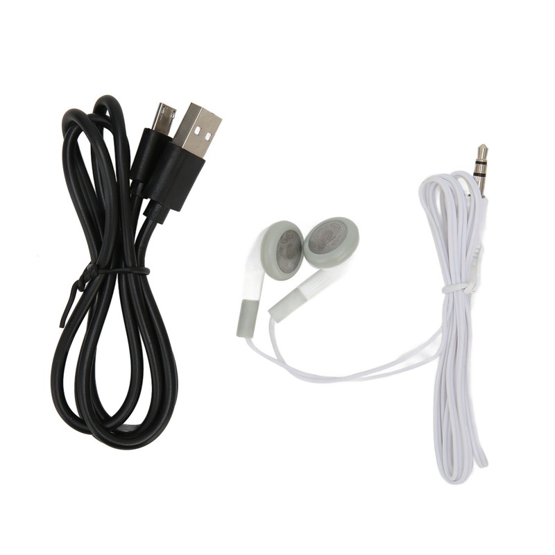 MP3 Player Bluetooth 5.0 Intelligent HD Noise Reduction FM Radio