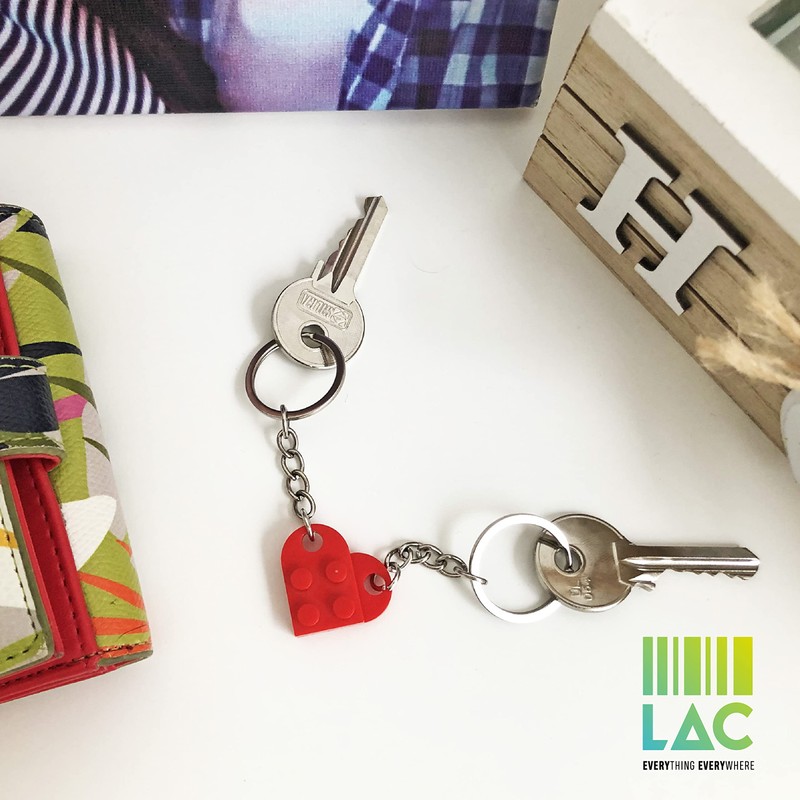 LAC Heart Keyring Partner - Christmas Gift for Him and