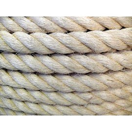 Westward Ropes Natural Rope - 10mm Sisal Natural Rope x 5 Metres