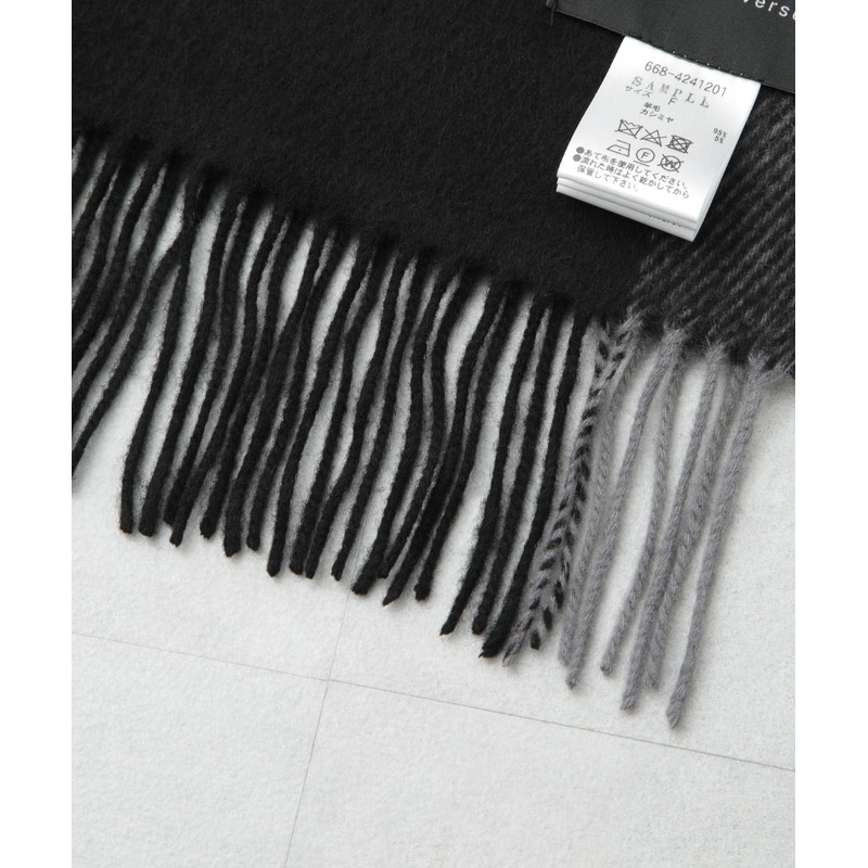 Nano Universe 668-4241201 Men's Soft Cashmere Blend Scarf, 050 brown