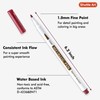 Shuttle Art メタリック マーカーペン 30色セット 大人の塗り絵付き カラーペン 水性 速乾 フォト