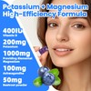 Potassium Magnesium Gummies,Potassium Supplement w/Ashwagandha,High Absorption Magnesium Glycinate,B6,D3,Potassium Citrate for