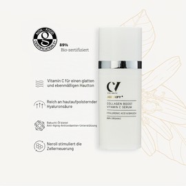 Green People Age Defy+ Collagen Boost Vitamin C Serum, 30 ml