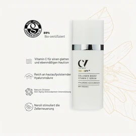 Green People Age Defy+ Collagen Boost Vitamin C Serum, 30 ml