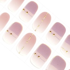 DANNI&TONI Gel Nail Seal, Curing Type, Nail Seal, Nail Gel, Color, Nail Seal, Gel Nail Seal, Nail Parts, Gel Nail Kit, Color Gel, Long Lasting, 28 Stickers (Lunch Break)