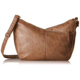 Legato Largo LU-H0906 Shoulder Bag, 3 Openings, Multi-Storage Shoulder Bag, Camel