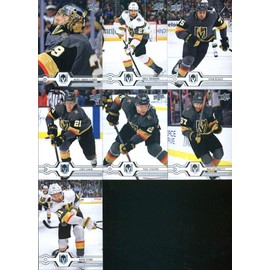 2019-20 Upper Deck Series 1 Hockey Vegas Golden Knights Team Set of 7 Cards: Mark Stone(#192), Max Pacioretty(#193), Paul Stastny(#194), Cody Eakin(#195), Ryan Reaves(#196), Shea Theodore(#197), Marc-Andre Fleury(#198)