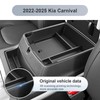 SKTU 2Pack for 2025 2026 Kia Carnival Center Console Organizer