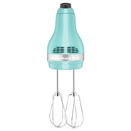 KitchenAid 5 Ultra Power Speed Hand Mixer - KHM512, Aqua Sky
