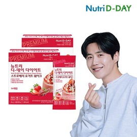 NutriDDay Strawberry Yogurt Diet Shake 28 Packets + Shake Cup / 스트로베리 요거트 다이어트 쉐이크 28포 + 쉐이크컵