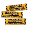 Zone Tech Student Driver Magnetic Sticker - Warning Student Driver
