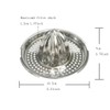 Stainless Steel Lemon Squeezer,Juicer with Bowl Container for Oranges Lemons
