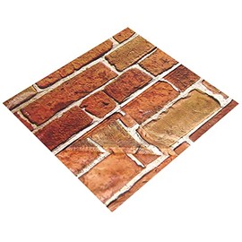 2 Hojas Fondos de Pared de Piedra de Ladrillo de 4.5 x 9 Pies Decorador de Escena de Muro Papel Pintado Mantel Extraíble de Cortinas Puerta Foto para 