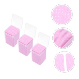Baluue 600pcs Wiping Cloths Professional Cleaning Cotton Pads for Eyelash Extension Portable and -friendly for Travel and Daily Use