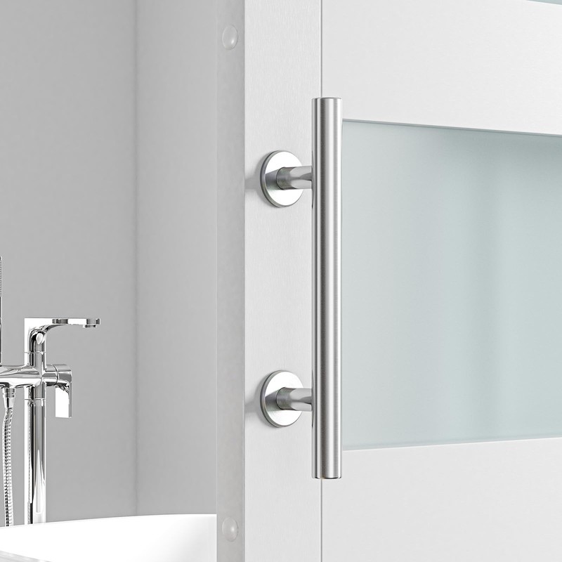 SMARTSTANDARD 12" Barn Door Handles,Sliding Barn Door Pull Handle Stainless