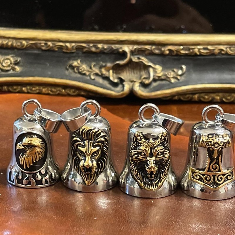 Tsutael Happiness Journey Guardian Bell Biker Bell Amulet Key Chain