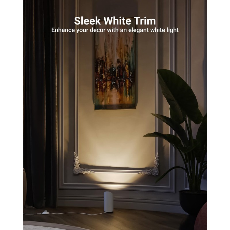 Sunco 2 Pack Uplights Indoor Floor Can Light, LED Uplighting