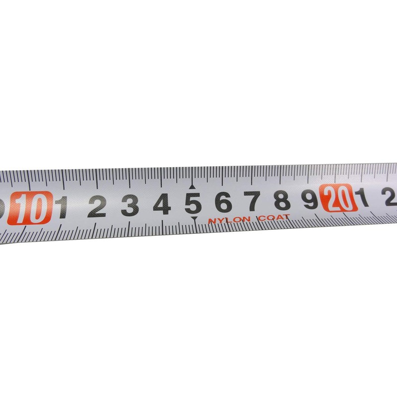 Komelon KMC-36CL Convex Self-Locking Chrome, 25 1.6 ft (5.5 m),