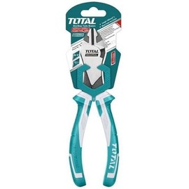TOTAL - Reinforced Side Cutters | 180 mm | For Cutting Hard and Durable Materials | For Wire, Cable, Nails or Screws | Made from Chrome Vanadium