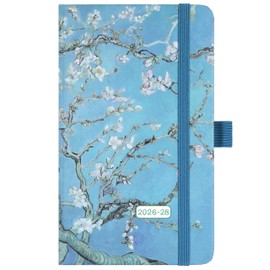 2026-2028 Pocket Planner/Calendar - 3 Year Monthly Planner 2026-2028, Jan 2026 - Dec 2028, 6.3" x 3.8", 61 Notes Pages, Inner Pocket, Pen Holder & Elastic Closure
