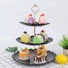 Wagoodter 3-Tier Dessert Stand Cupcake Stand Fruit Candy Display Table