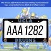 EliteAuto3K UCLA Bruins License Plate Frame Cover – Black &