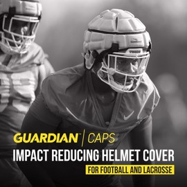 Guardian Cap - Soft-Shell Helmet Cover for Football and Lacrosse - Reduces Impact and Protects Helmets - One Size Fits All for Youth, High School and College Programs - Maroon