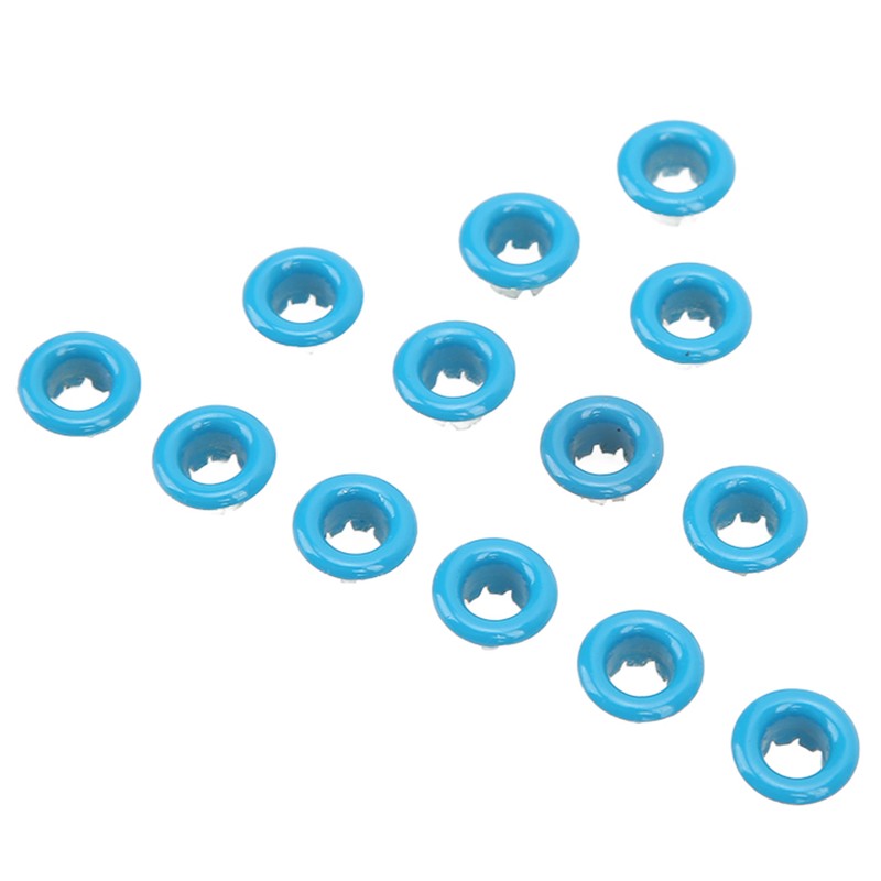500Pcs Eyelet Grommet Round Edge Color Fine Workmanship Good Toughness