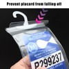 Ohleats 2PCS Handicap Placard Holder for Car, Transparent Disabled Parking