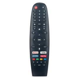 ALLIMITY Voice Replacement Remote Control Compatible with Caixun 4K OLED LCD FHD 1080P TVEC32V2HA EC40V2FA