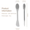 Jaasuee Silicone Face Mask Applicator: 2-Pack Facial Brushes for Mud,