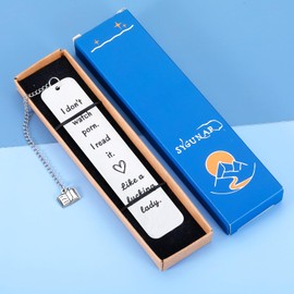 Bookmarks for Women, Bookmarks for Book Lovers, Funny Gifts for Girls Her, Book Marks for Book Reading Book Club, Birthday Valentines Christmas Stocking Stuffers for Female Friends BFF