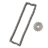 16T 17mm Gear Chain Drive Set High Performance Sprocket Chain